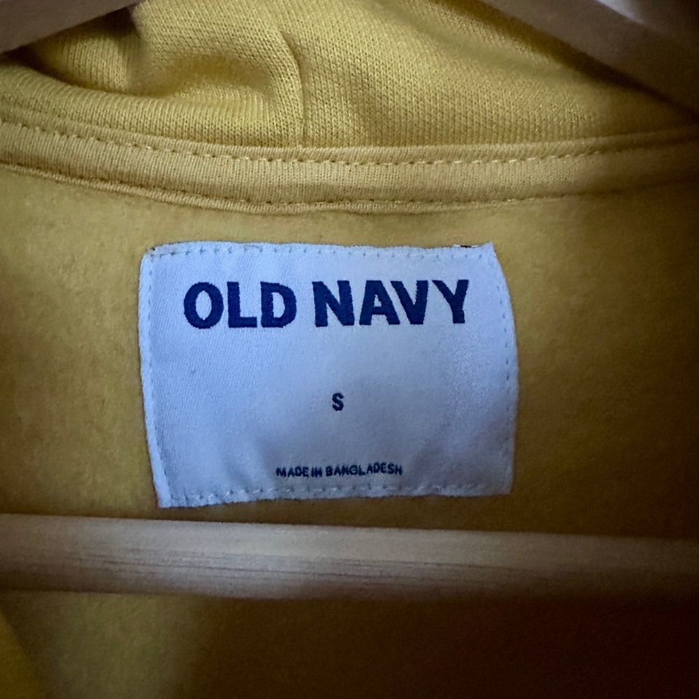 Old Navy Mustard Yellow Hoodie - Picture 6 of 6